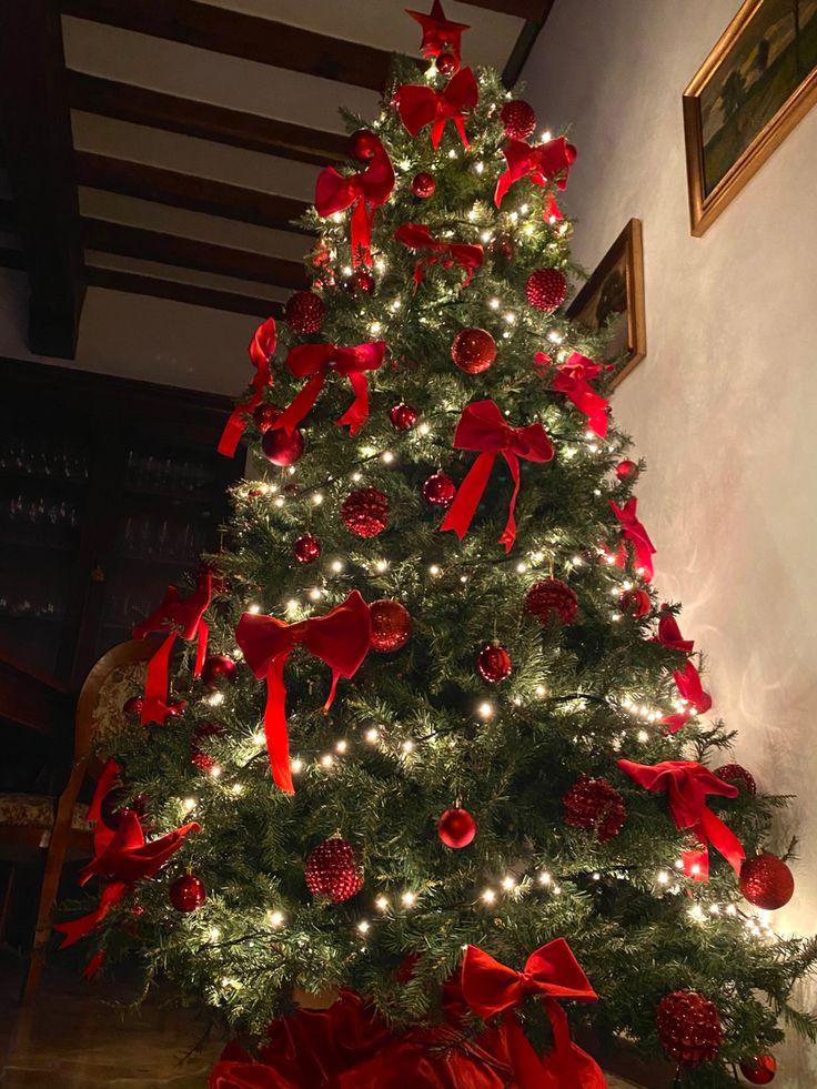 κόκκινο-χριστουγεννιάτικο δέντρο-ιδέες-