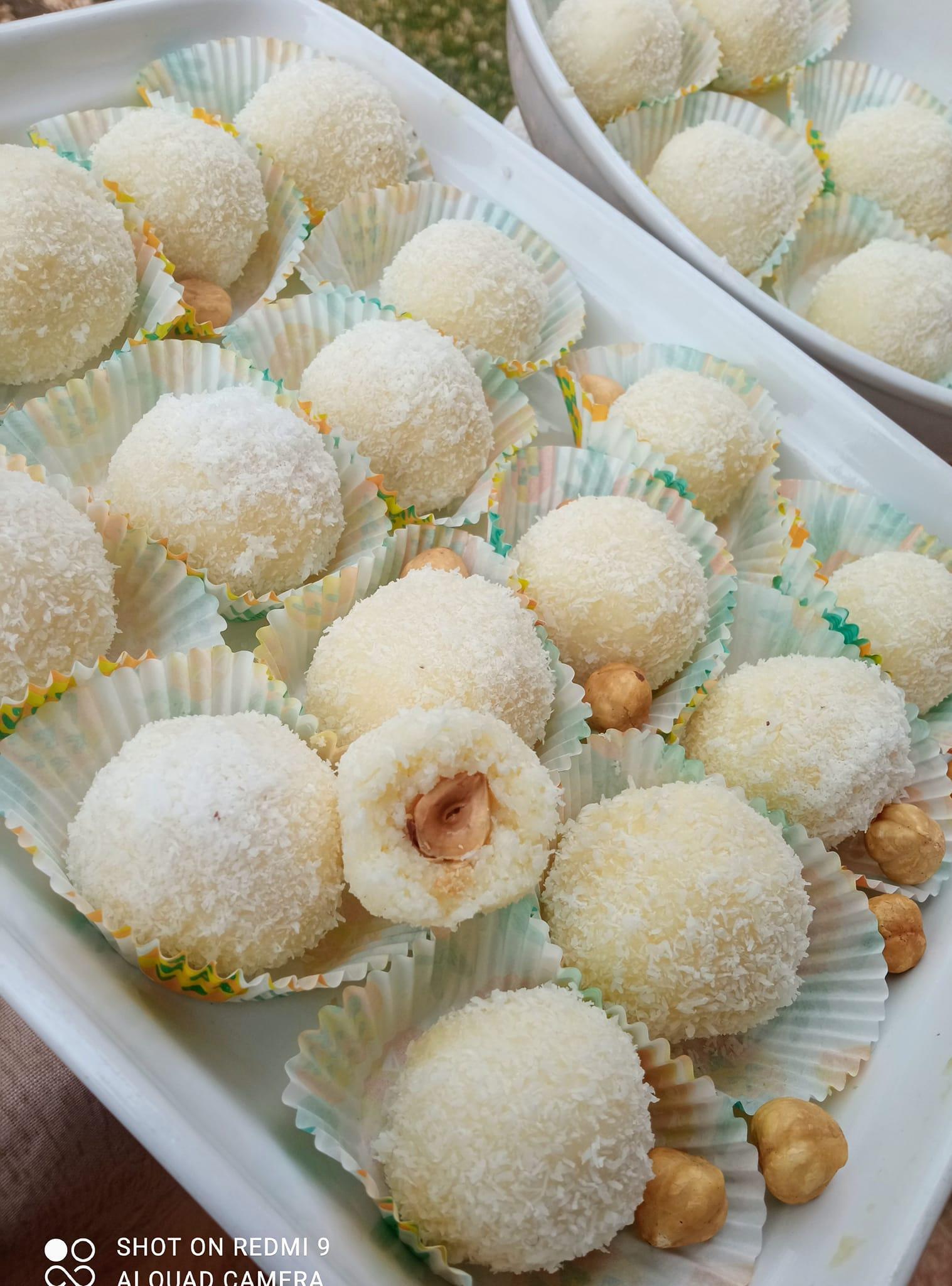 Τρουφάκια Raffaello-συνταγή-