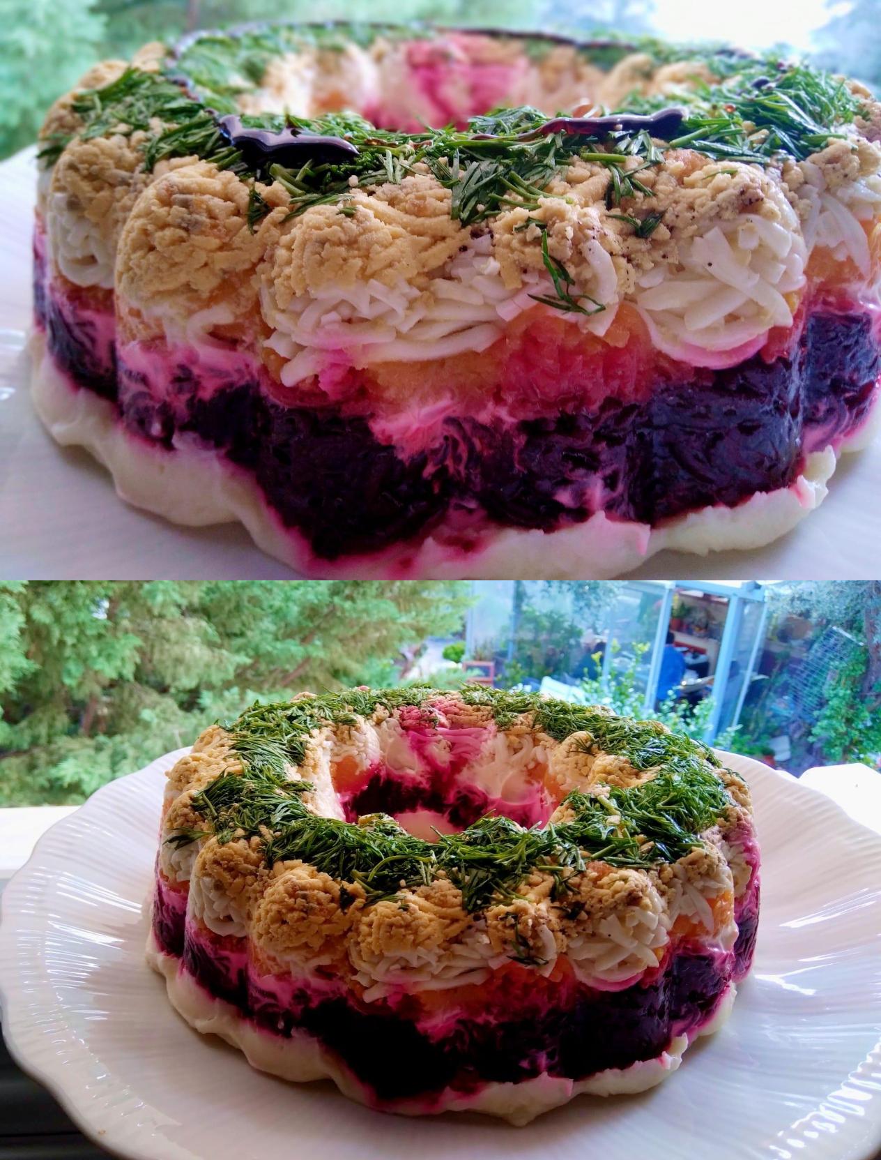 Χριστουγεννιάτικη σαλάτα φόρμας