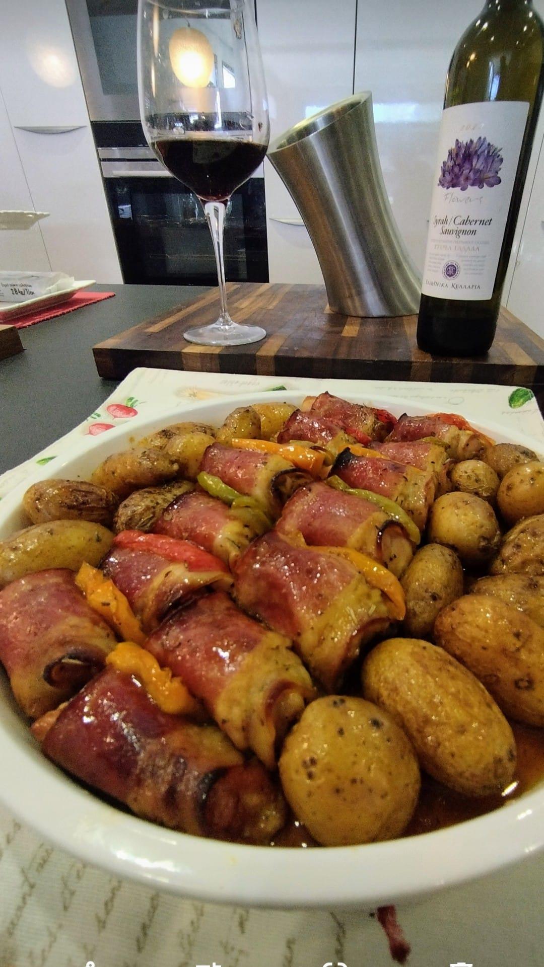 Ρολάκια κοτόπουλο-γεμιστά-συνταγή- Ρολάκια κοτόπουλο-γεμιστά-συνταγή-