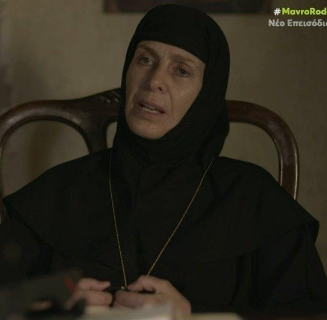 Μαύρο Ρόδο: Η Αυξεντία αργοπεθαίνει και αποκαλύπτει το μυστικό της στην ηγουμένη