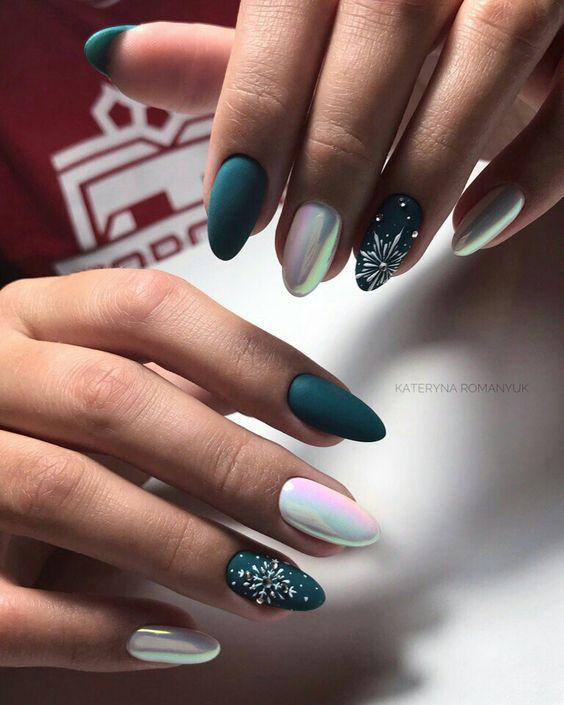 ιδέες-για-ματ νύχια-Χριστούγεννα 2022- ιδέες-για-ματ νύχια-Χριστούγεννα 2022-