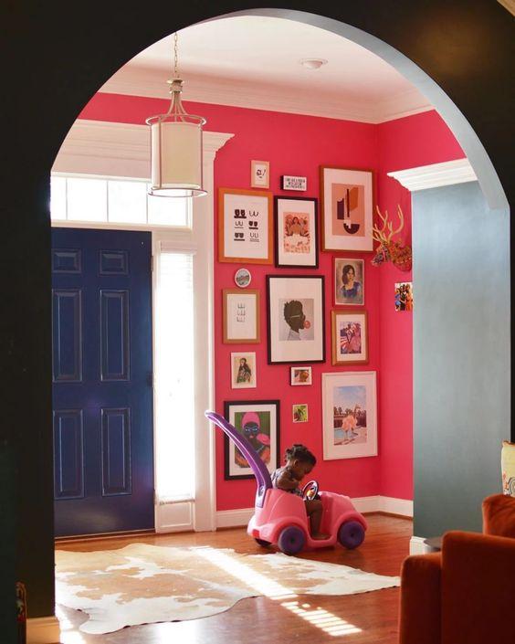 έντονες αποχρώσεις-στους-τοίχους-τάσεις 2022-2023-ιδέες-