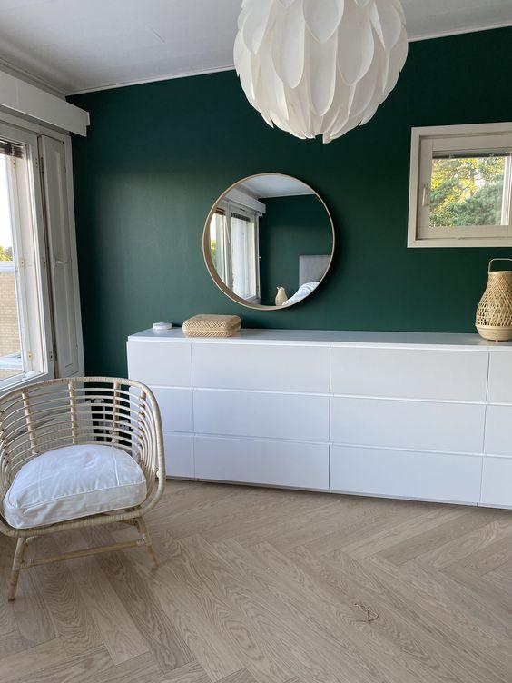 πράσινο-χρώμα-στους-τοίχους-τάσεις 2022-2023-ιδέες-