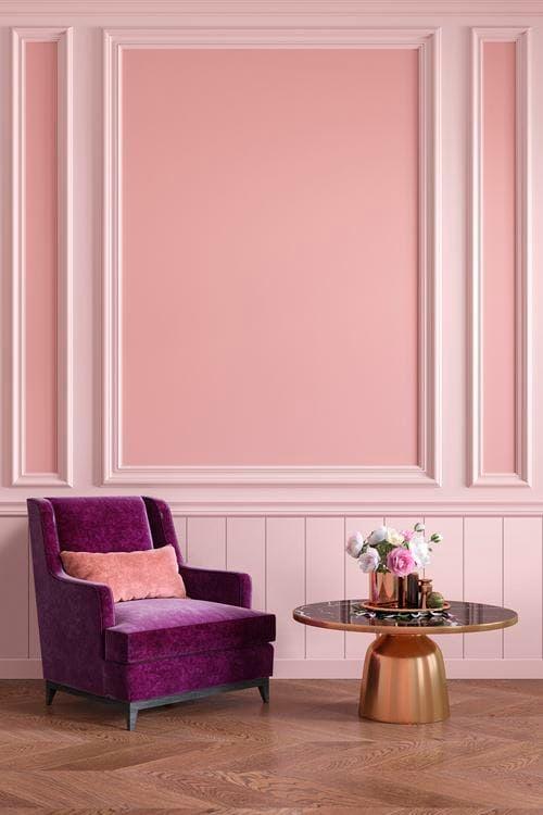 απαλό ροζ-χρώμα-στους-τοίχους-τάσεις 2022-2023-ιδέες-