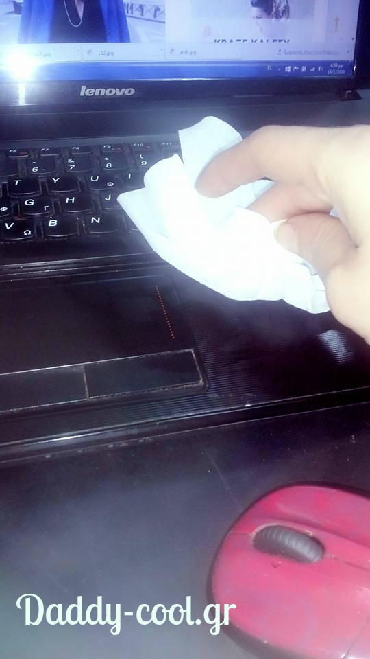 έξυπνα κόλπα-καθαριότητας-με-μωρομάντηλο-