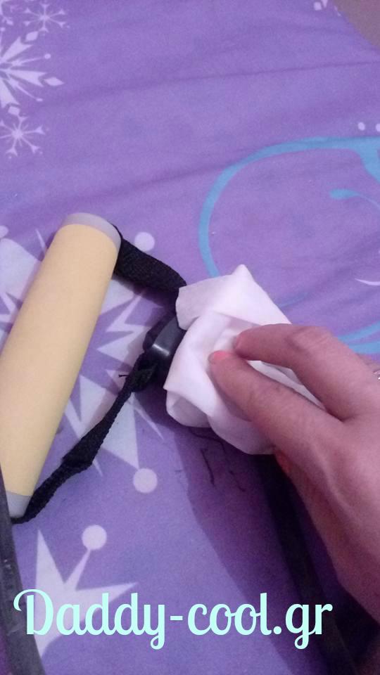 έξυπνα κόλπα-καθαριότητας-με-μωρομάντηλο-