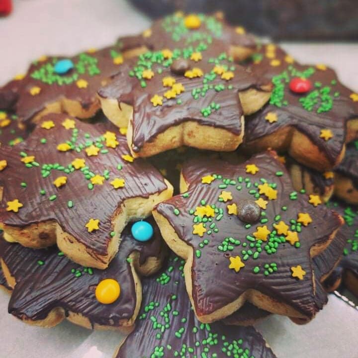 χριστουγεννιάτικα μπισκότα-με-σοκολάτα-συνταγή- χριστουγεννιάτικα μπισκότα-με-σοκολάτα-συνταγή-