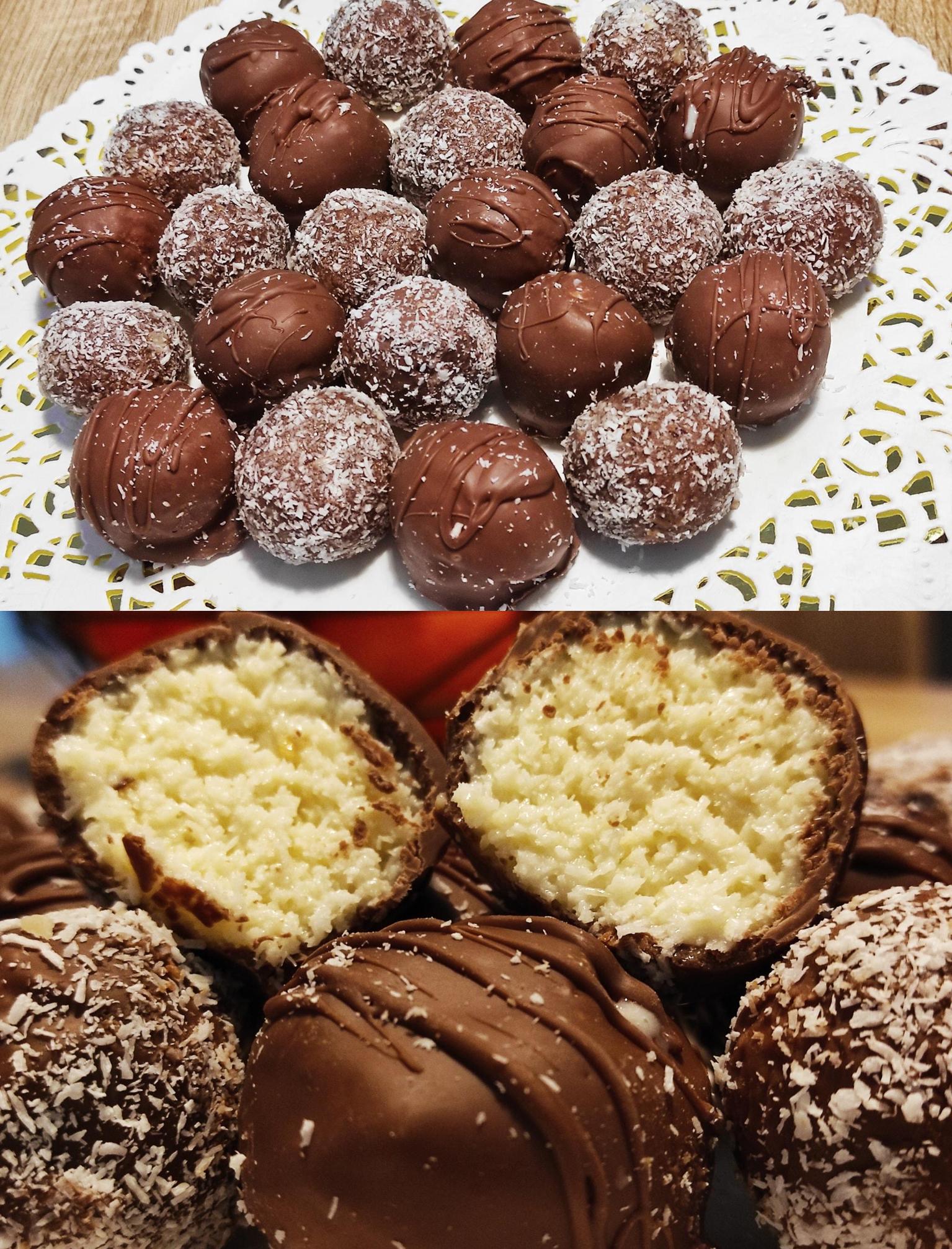 Γιορτινά σοκολατάκια με 3 υλικά