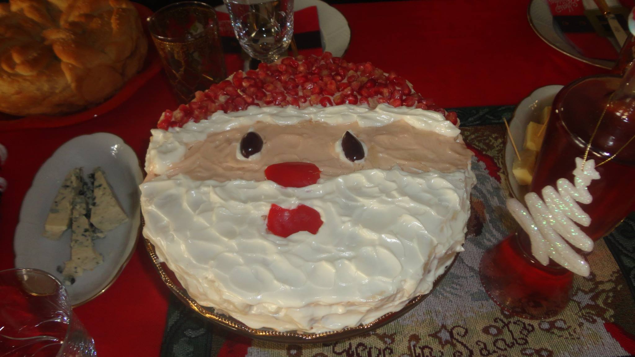 αλμυρή τούρτα-Άγιος Βασίλης-συνταγή-