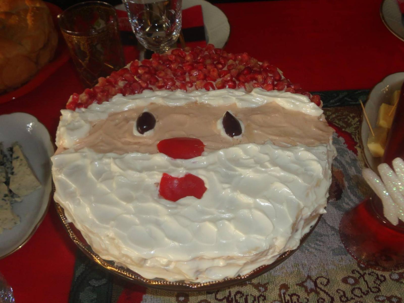 αλμυρή τούρτα-Άγιος Βασίλης-συνταγή-