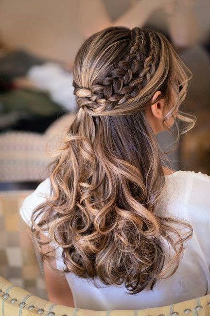 ιδέες-για-χριστουγεννιάτικα χτενίσματα-με-μπούκλες-