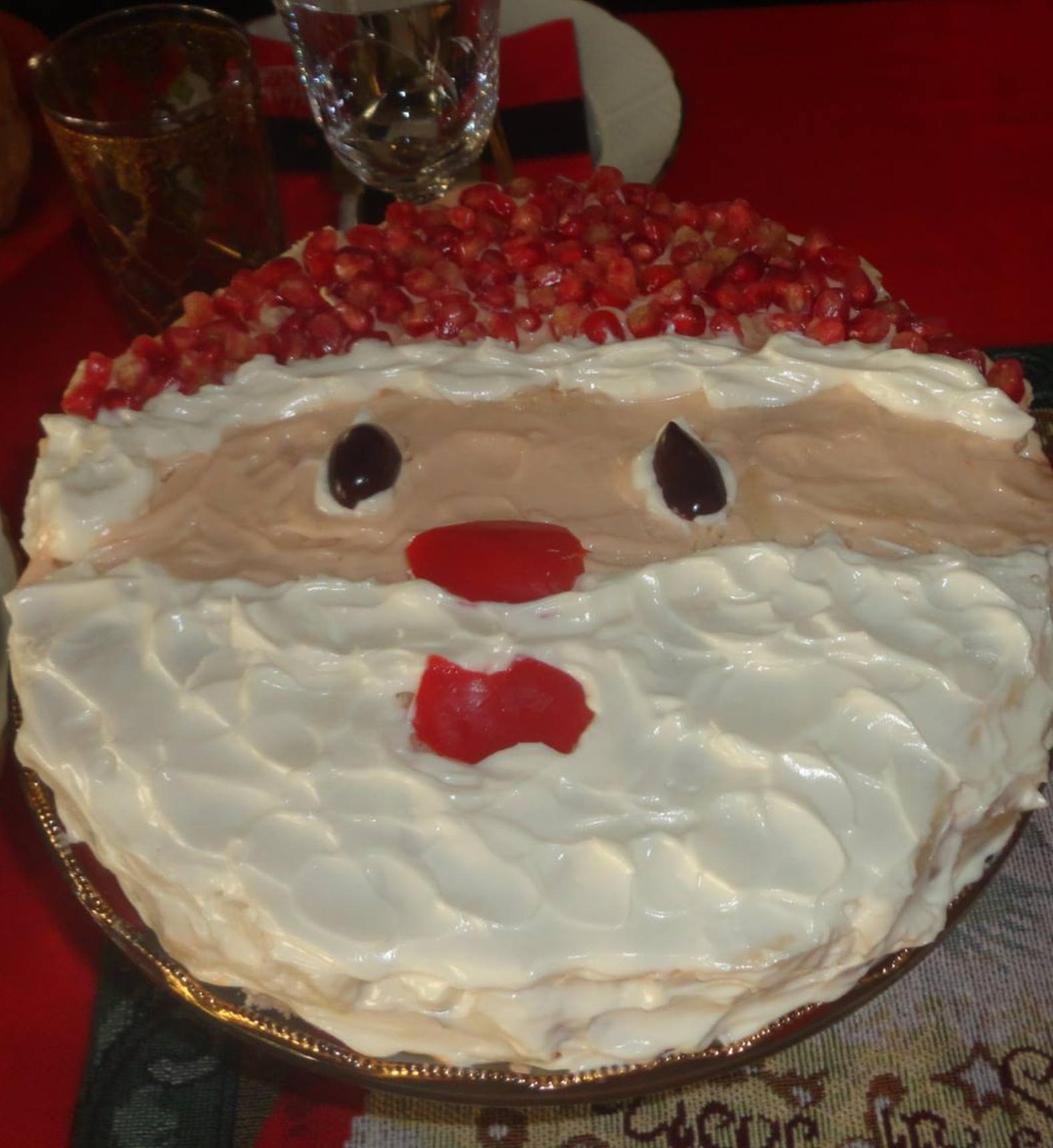 Αλμυρή τούρτα Άγιος Βασίλης