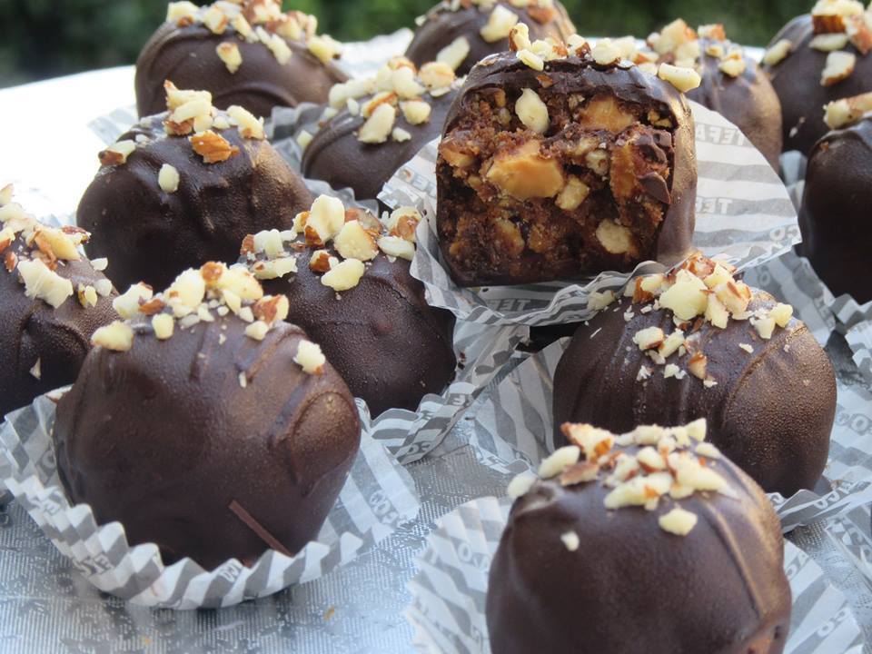 Χριστουγεννιάτικα σοκολατάκια με παστέλι