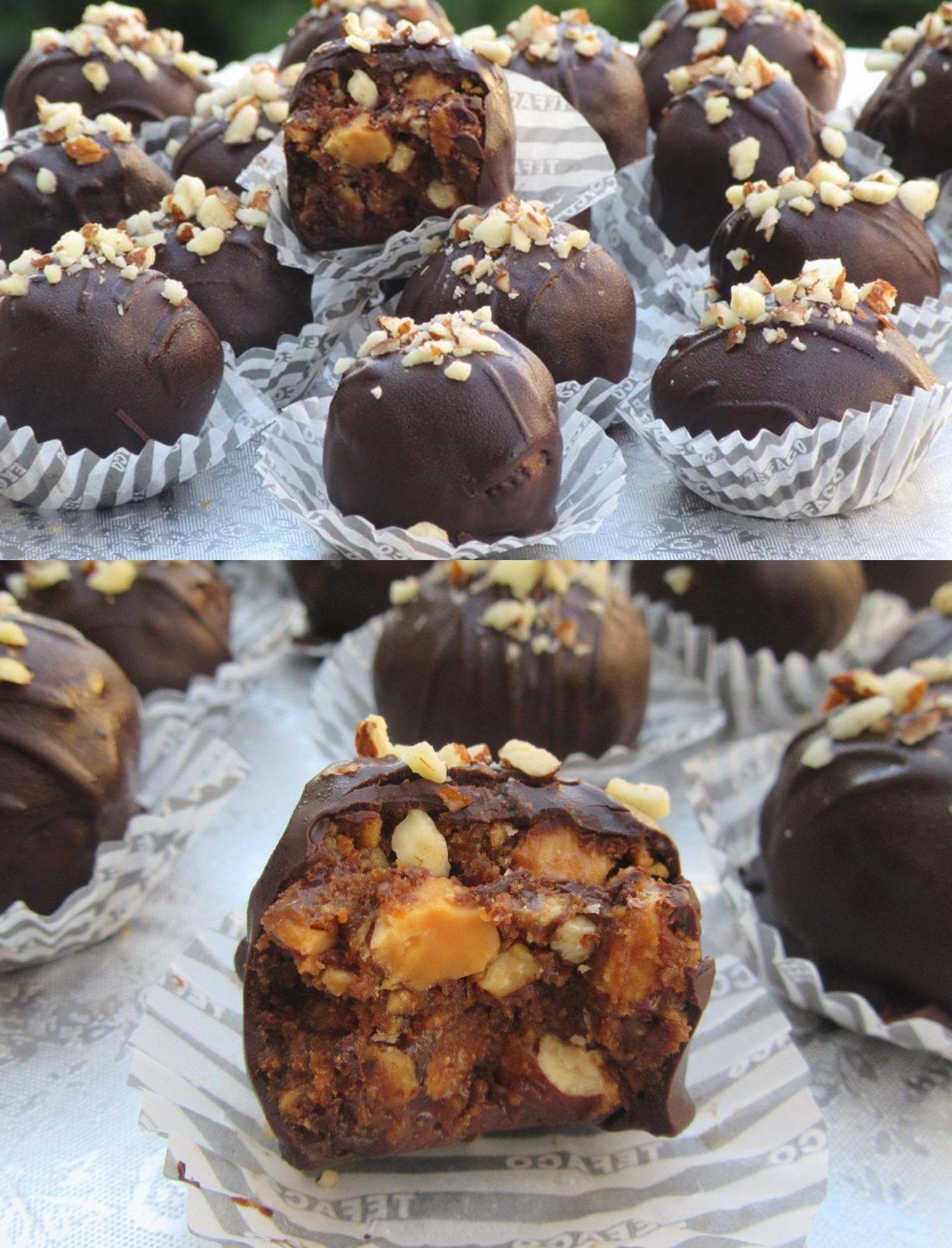 Χριστουγεννιάτικα σοκολατάκια με παστέλι