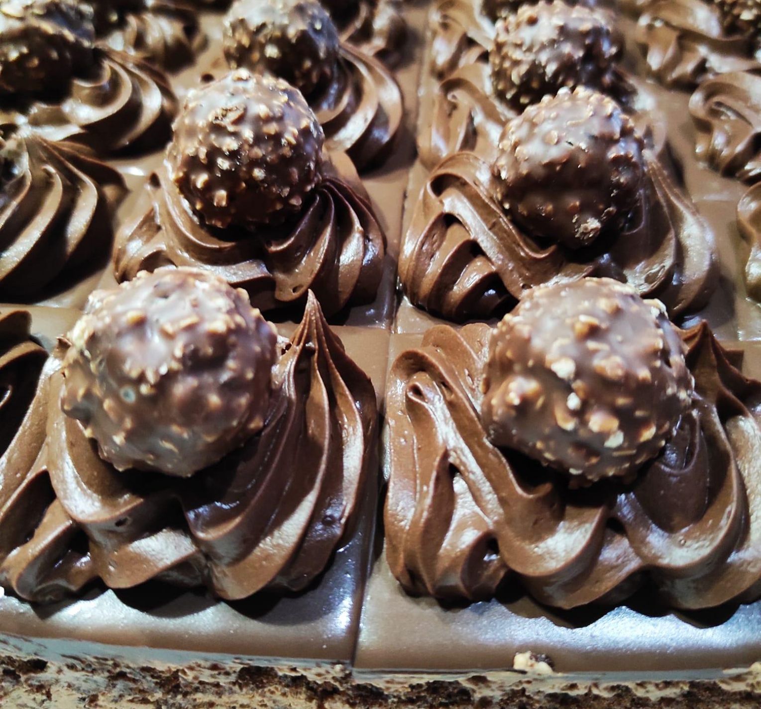 Χριστουγεννιάτικες πάστες Ferrero Rocher