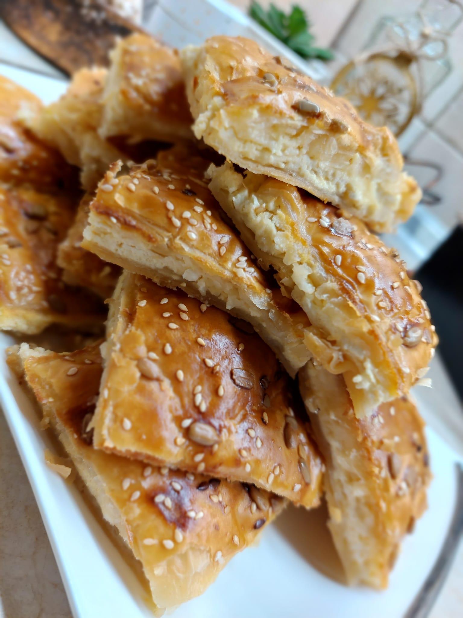 συνταγή-για-τυρόπιτα-με-φύλλο σφολιάτας-