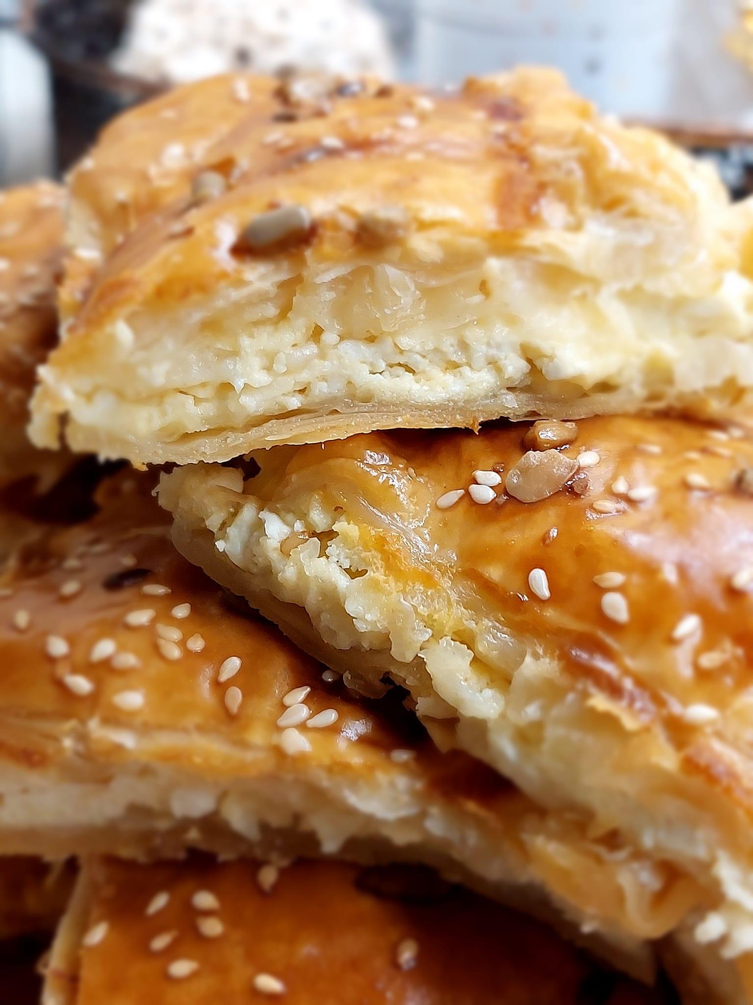 συνταγή-για-τυρόπιτα-με-φύλλο σφολιάτας-