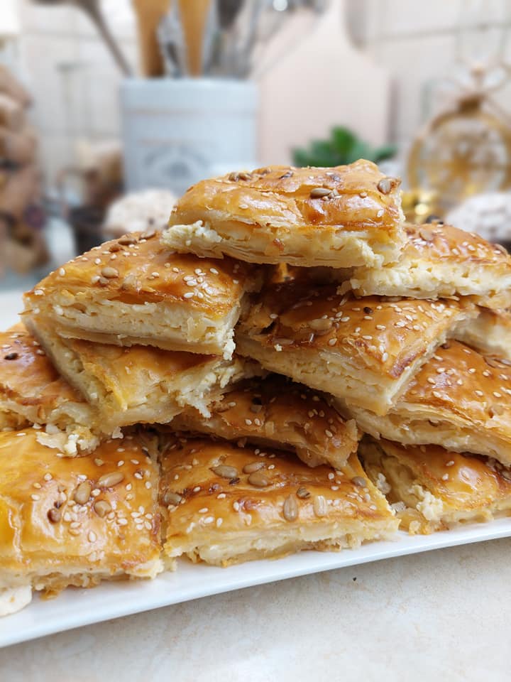 συνταγή-για-τυρόπιτα-με-φύλλο σφολιάτας-