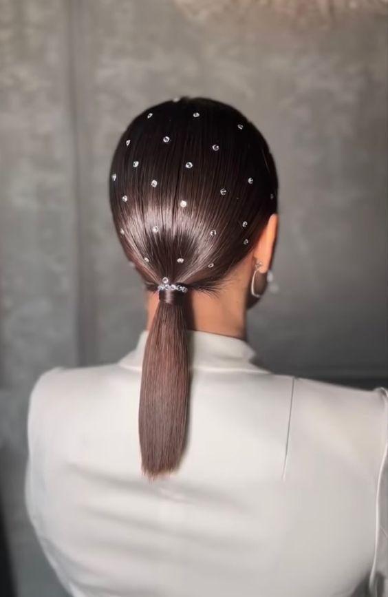 χαμηλή-αλογοουρά-με-πέρλες-ιδέες-