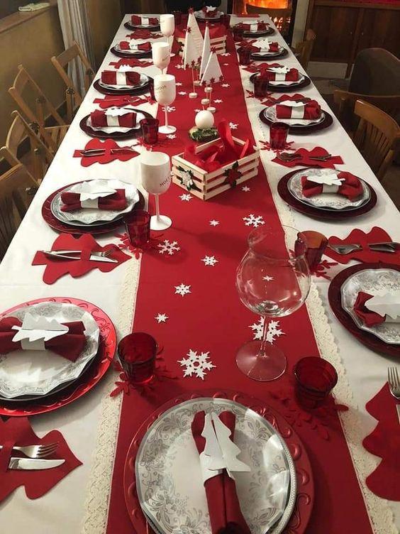 πετσέτες-στο-χριστουγεννιάτικο τραπέζι-με-οριγκάμι-ιδέες-