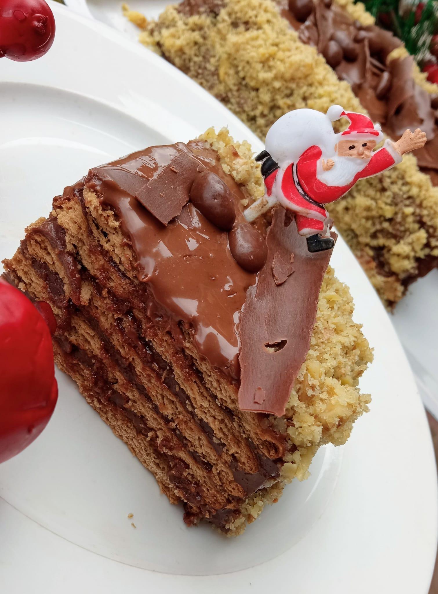 Γιορτινό-μπισκοτόγλυκο σοκολάτας-συνταγή-