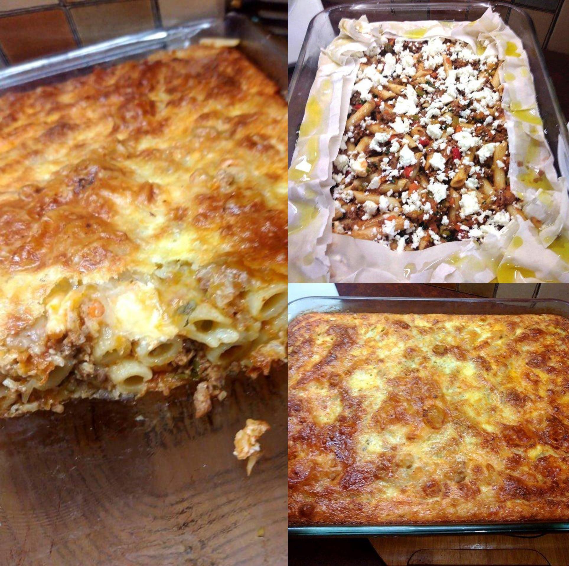 Ορεκτικό-για-τα-Χριστούγεννα-Πένες-με-κιμά-σε-φύλλο-κρούστας