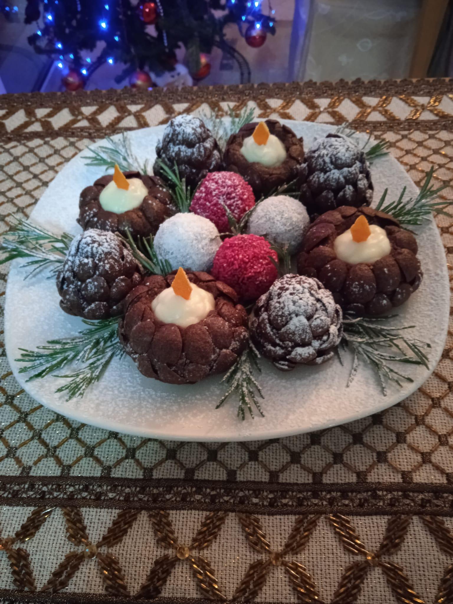 φαγώσιμη-χριστουγεννιάτικη σύνθεση-συνταγή- φαγώσιμη-χριστουγεννιάτικη σύνθεση-συνταγή-