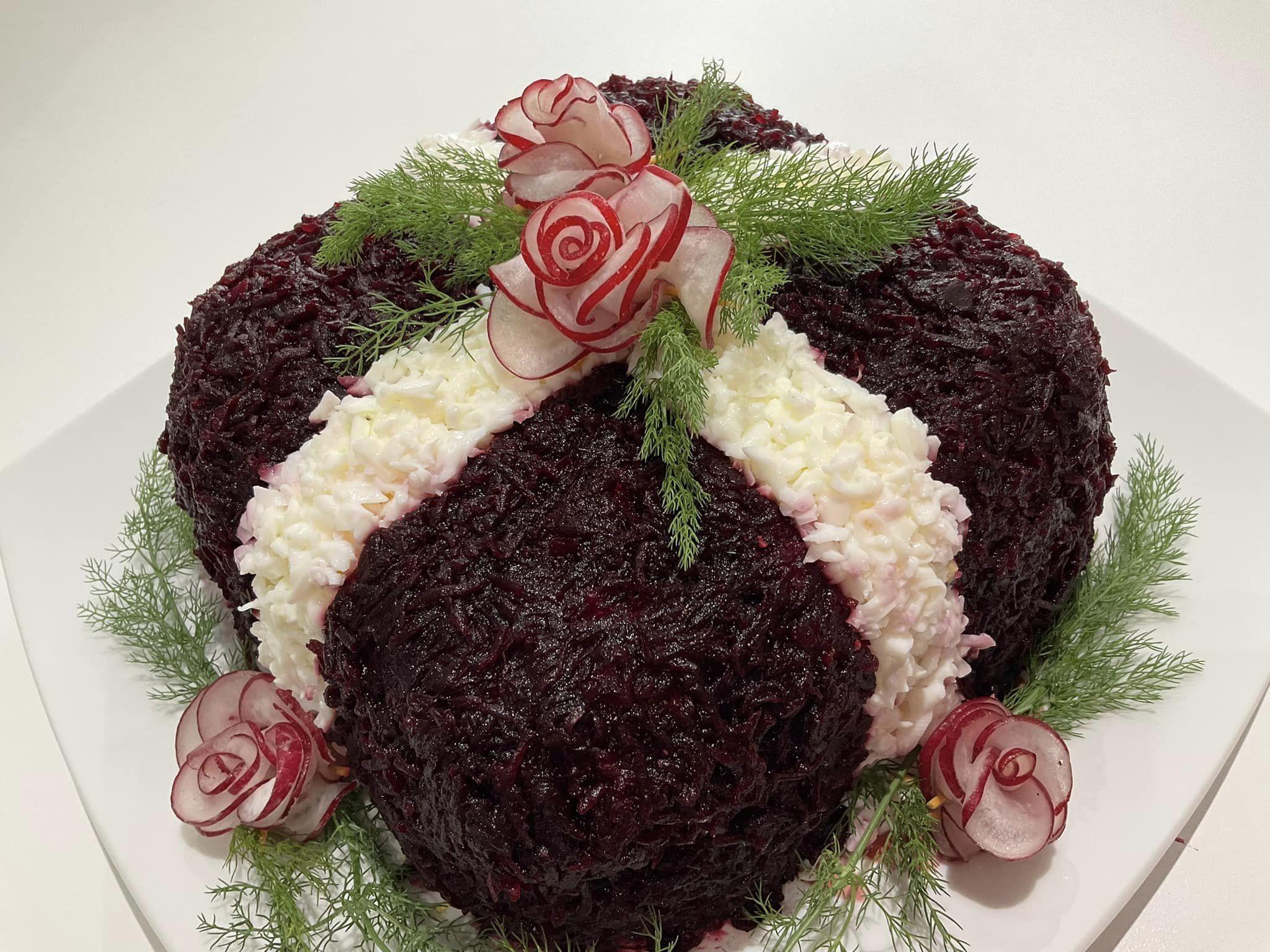 συνταγή-για-χριστουγεννιάτικη-αλμυρή τούρτα-