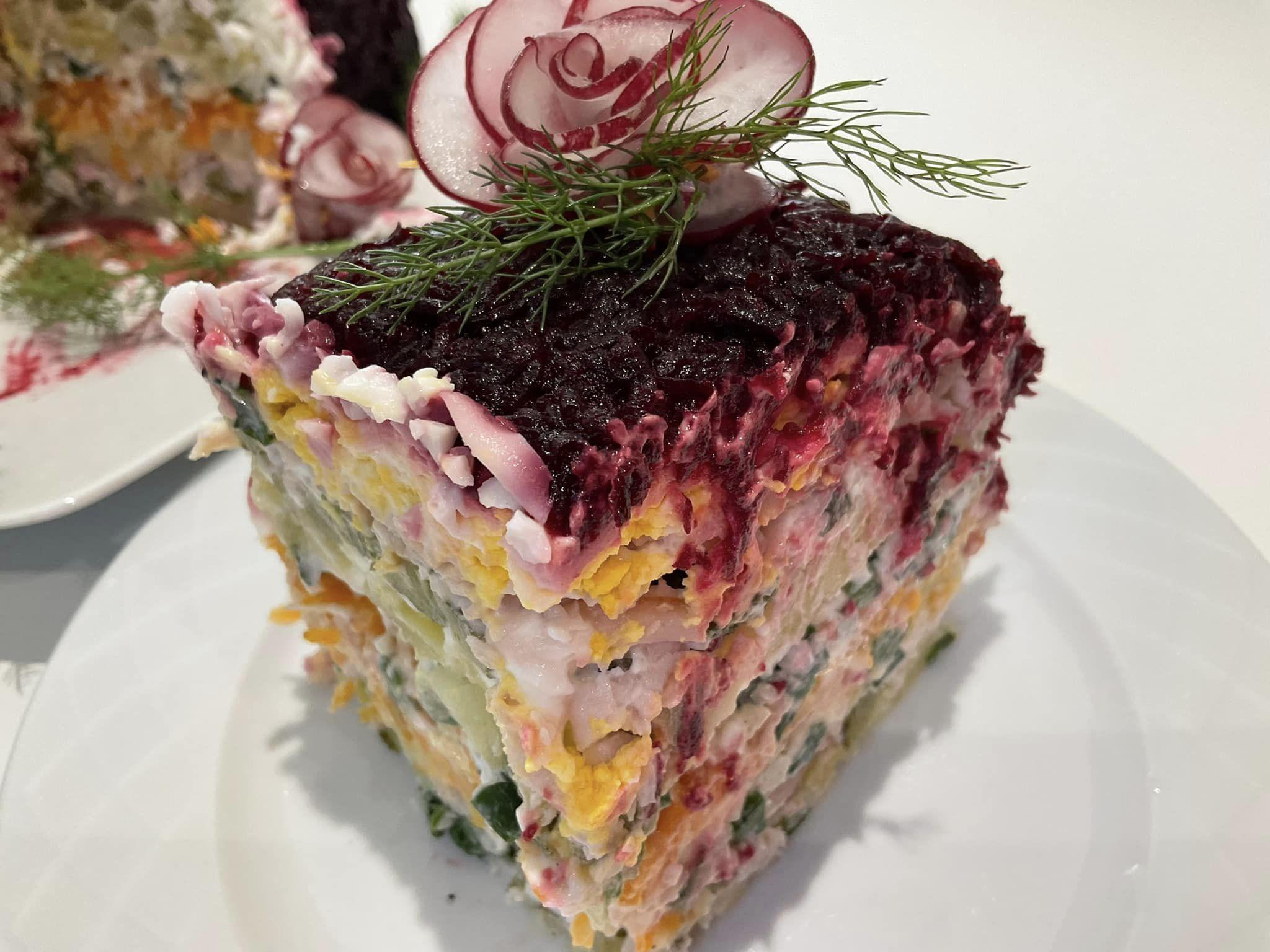 συνταγή-για-χριστουγεννιάτικη-αλμυρή τούρτα-