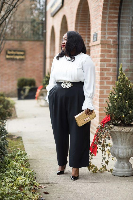 μαύρο-μάξι παντελόνι-με-λευκή-μπλούζα-ιδέες- μαύρο-μάξι παντελόνι-με-λευκή-μπλούζα-ιδέες-