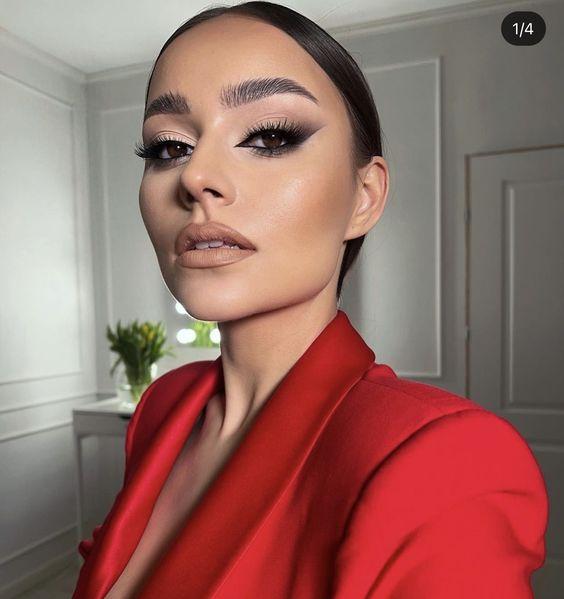 nude κραγιόν-και-μαύρη σκιά-ιδέες-