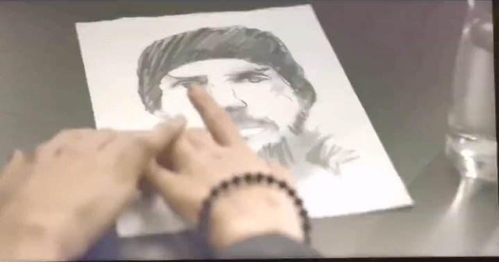 Μαύρο Ρόδο-σκίτσο-