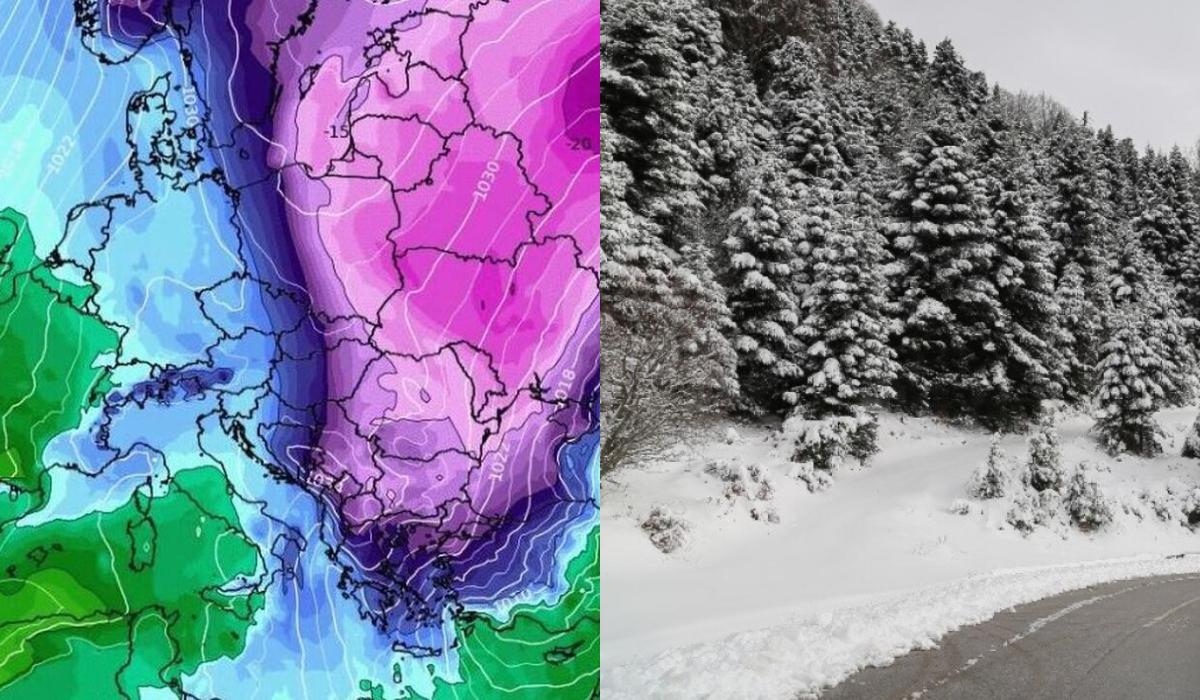 Καιρός : Πανελλαδικό χιονιά με πολικές θερμοκρασίες βλέπει το GFS