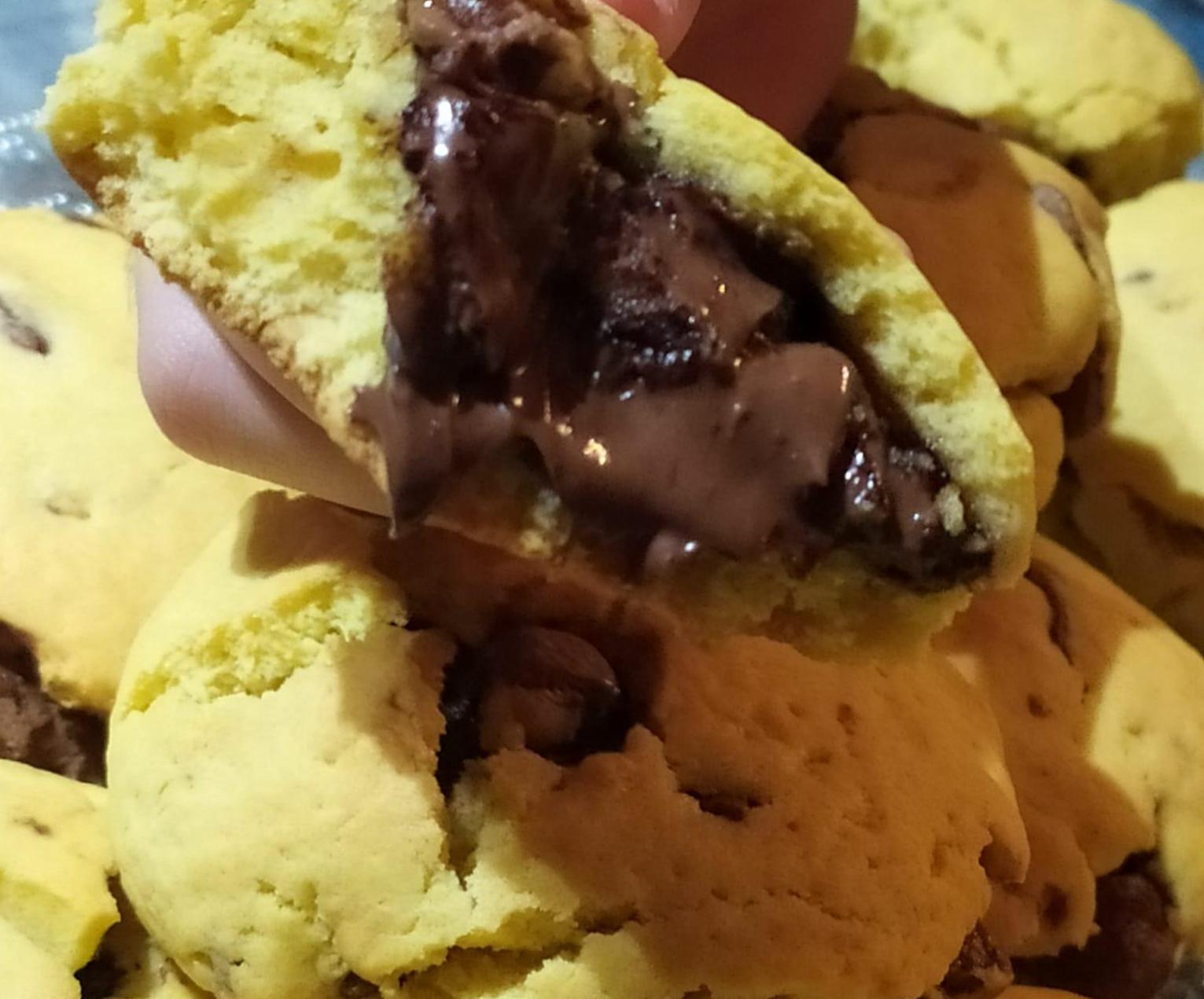 Λαχταριστά cookies με μερέντα