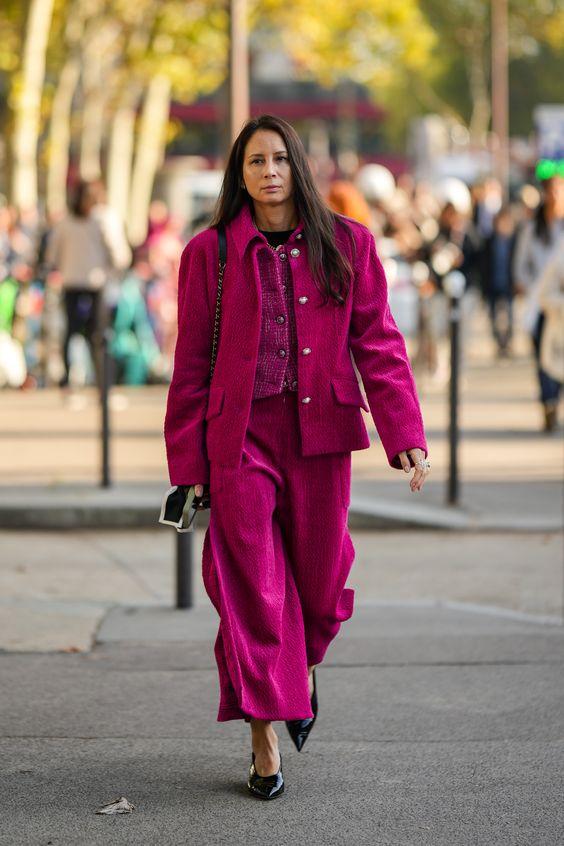 ιδέες-για-ντύσιμο-με-φαρδιά παντελόνα-Χειμώνας 2023-