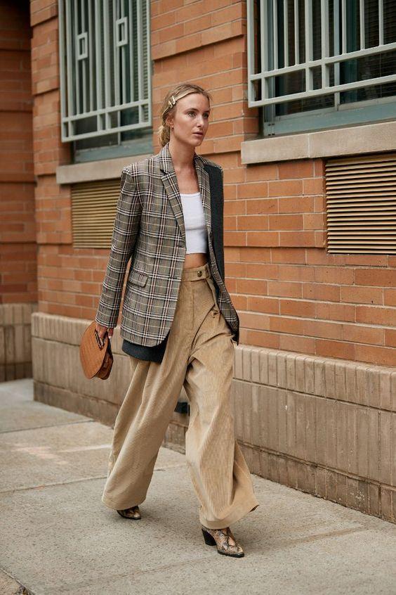 φαρδιά παντελόνα-με-σακάκι-ιδέες-