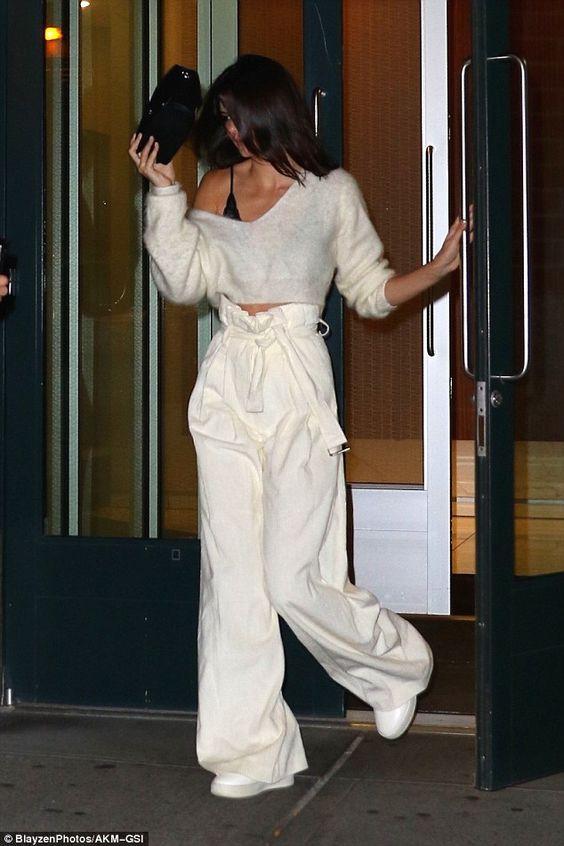 ιδέες-για-ντύσιμο-με-φαρδιά παντελόνα-Χειμώνας 2023-