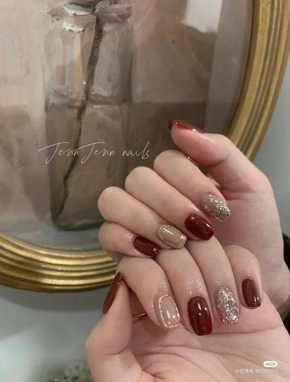 ιδέες-για-κεραμιδί νύχια-