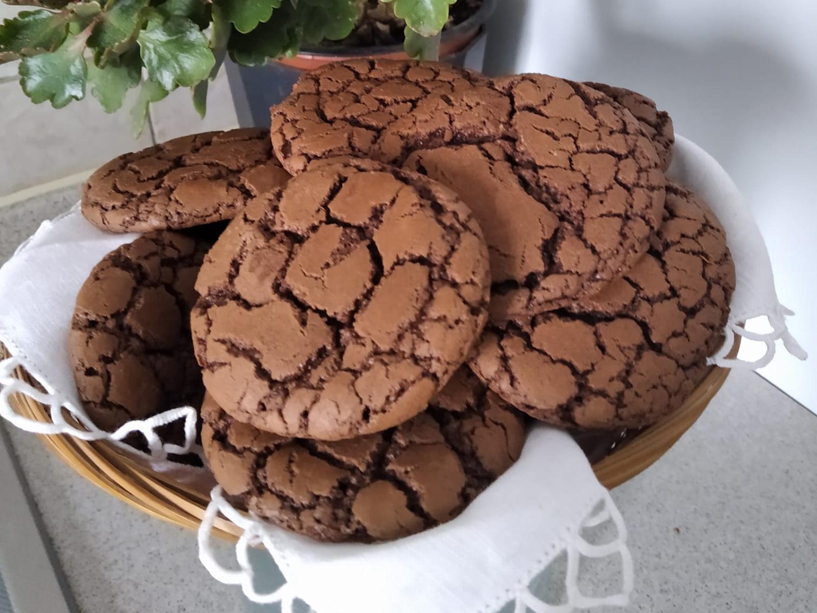 Μαλακά cookies-brownie-σοκολάτας-συνταγή-