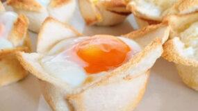 φωλιές-από-ψωμί του τοστ-με-αυγό-συνταγή-