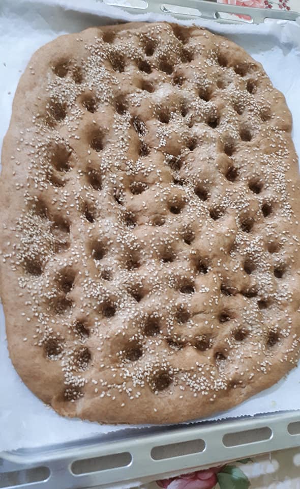 λαγάνα-με-αλεύρι ολικής-συνταγή-