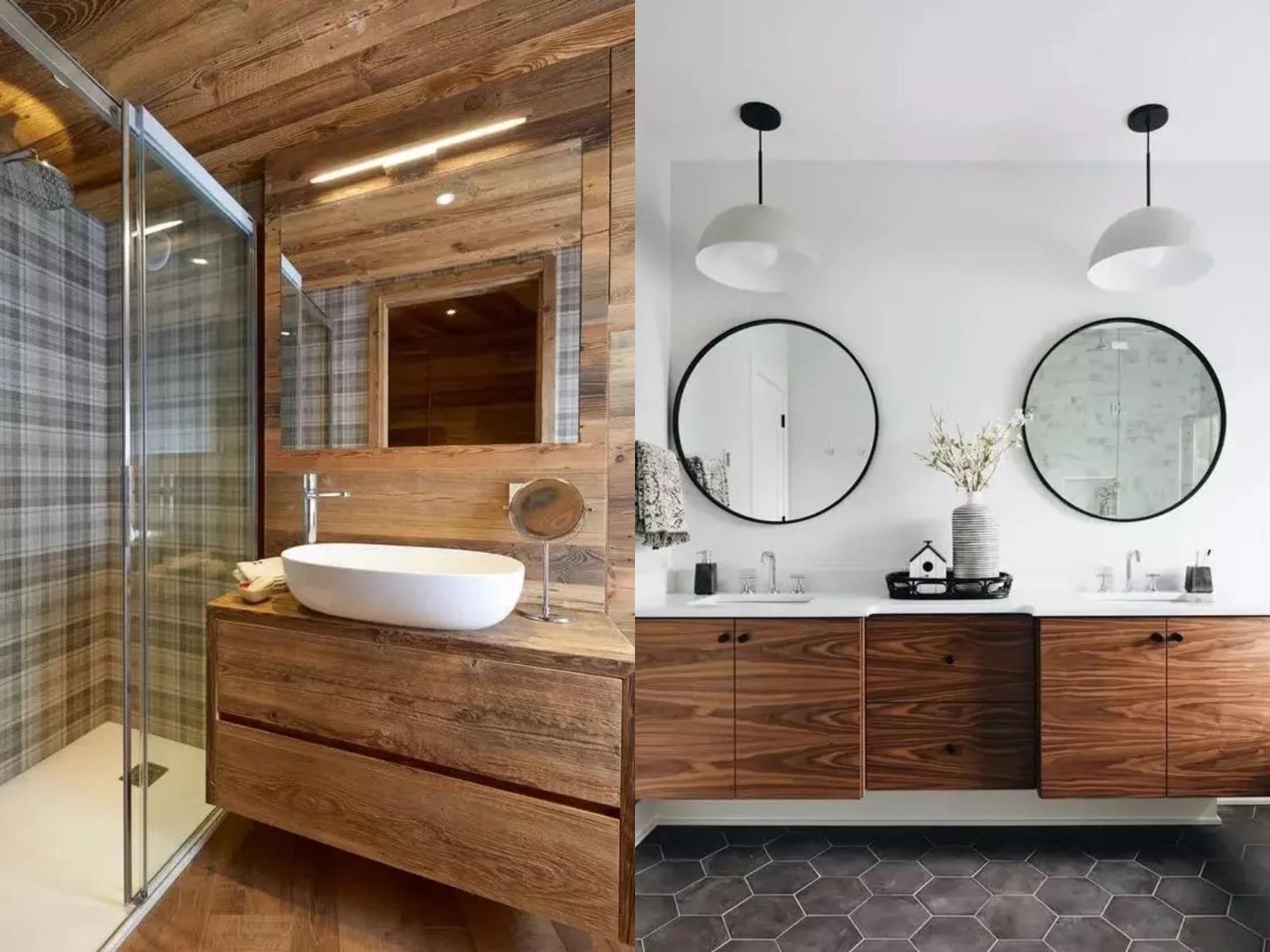 ιδέες-για-ξύλινους νιπτήρες-στο-μπάνιο-