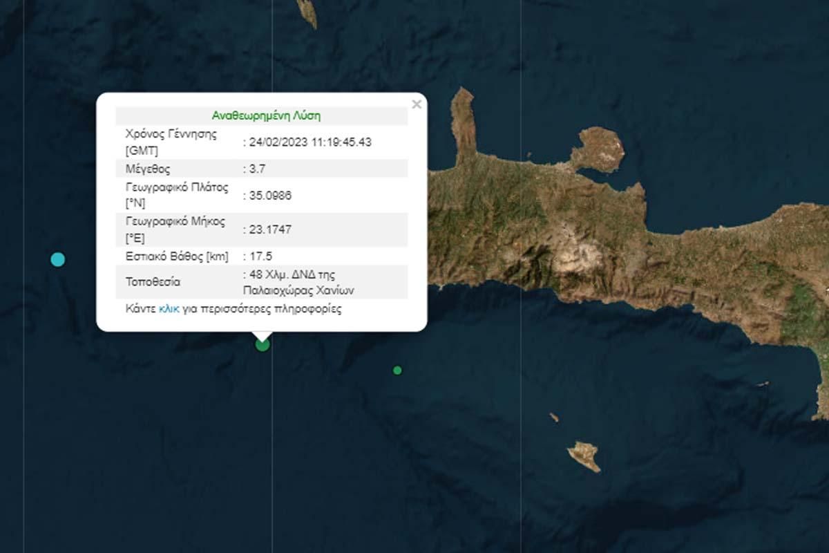 Σείσμος τώρα