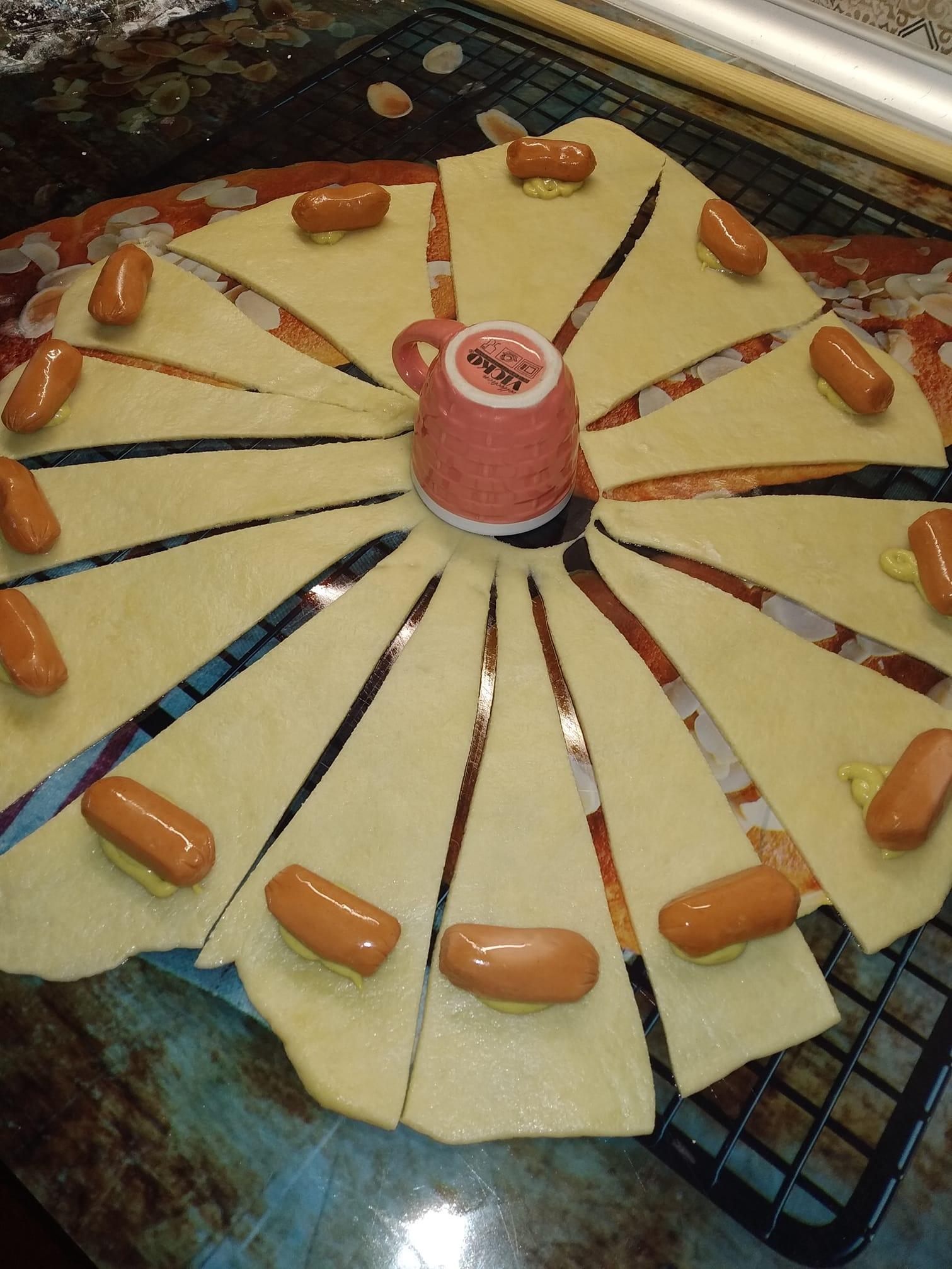 λουκανικοπιτάκια-με-μουστάρδα-συνταγή-