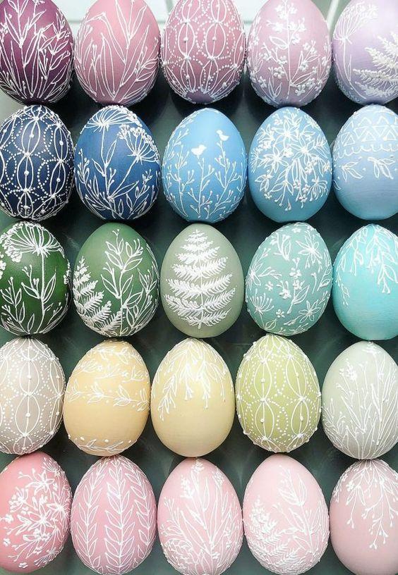 ιδέες-για-σχέδια-στα-πασχαλινά αυγά-Πάσχα 2023-