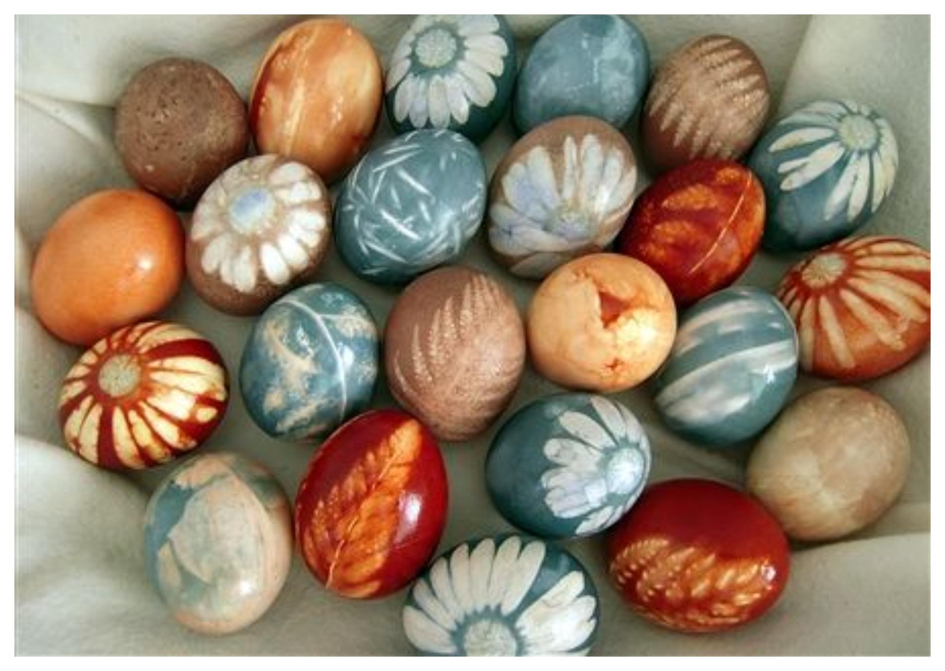 Πως να βάψετε τα πασχαλινά αυγά με φρούτα και λαχανικά