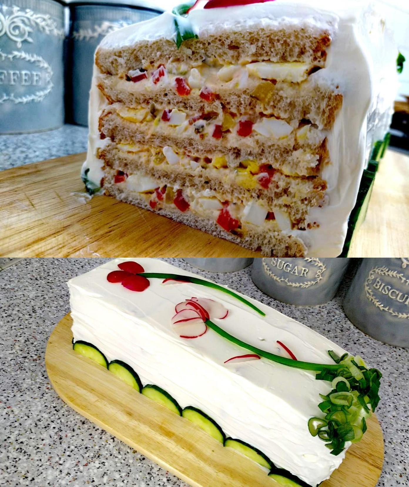 Αλμυρή τούρτα για το Πασχαλινό τραπέζι