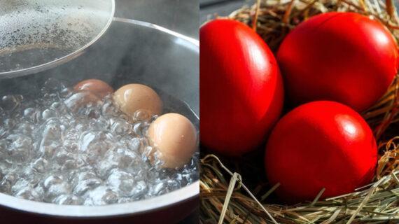 Ράγισαν τα Πασχαλινά αυγά στο βράσιμο; Το κόλπο για να τα βάψετε χωρίς να περάσει το χρώμα στα αυγά