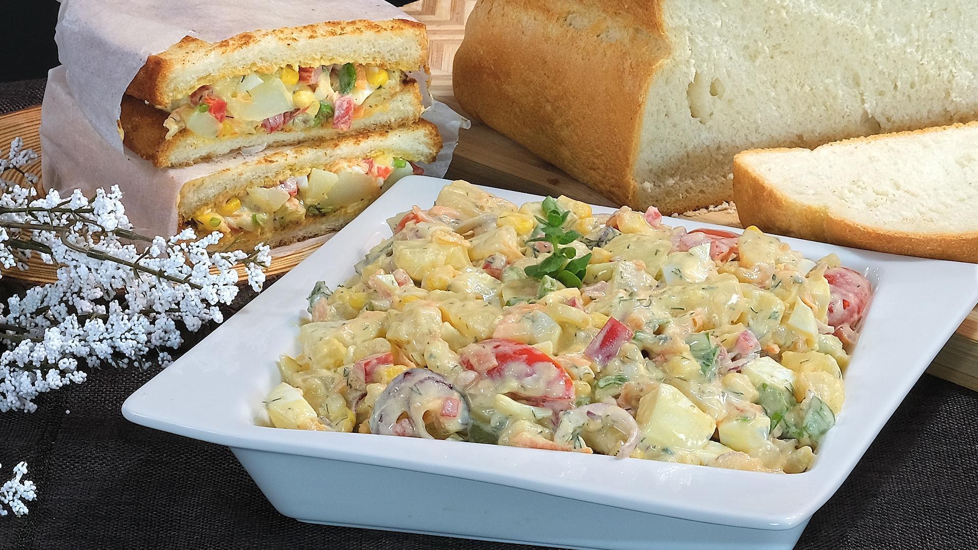 αυγοσαλάτα-με-τα-κόκκινα αυγά-που περίσσεψαν-συνταγή-